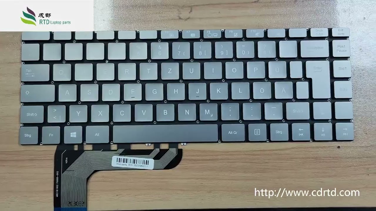 Touche De Clavier Medion AKOYA De Rechange - Vérifie La Fixation !