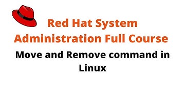 Move and Remove command in Linux || Video 07