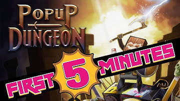 Popup Dungeon: The First Five Minutes