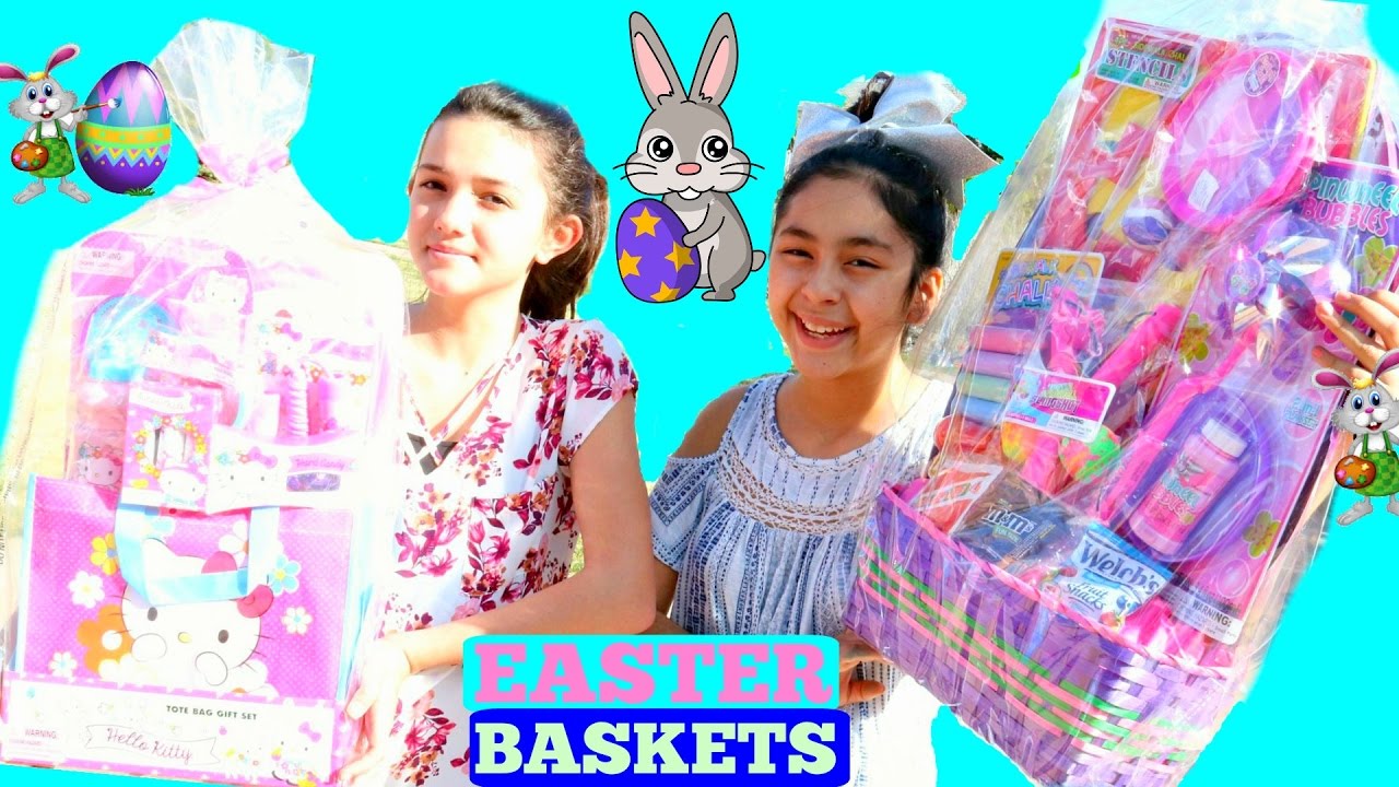 GIANT EASTER BASKETS with FUN Activities For KIDSB2cutecupcakes YouTube