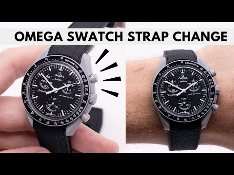 Omega x Swatch Rubber Strap Replacement | Moonswatch Rubber Strap Replacement