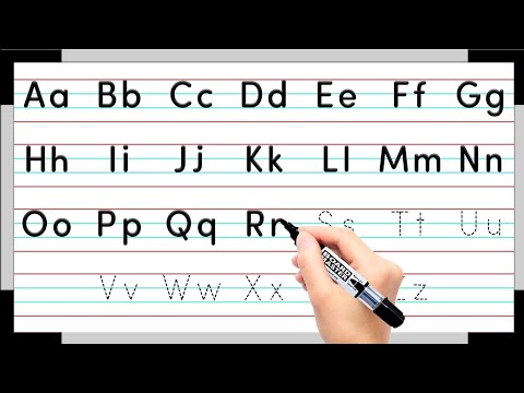 ABC Song | Aa, Bb, Cc | Uppercase & lowercase letters | English Alphabets 