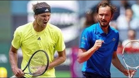Alexander Zverev vs Daniil Medvedev / Halle SF 2025