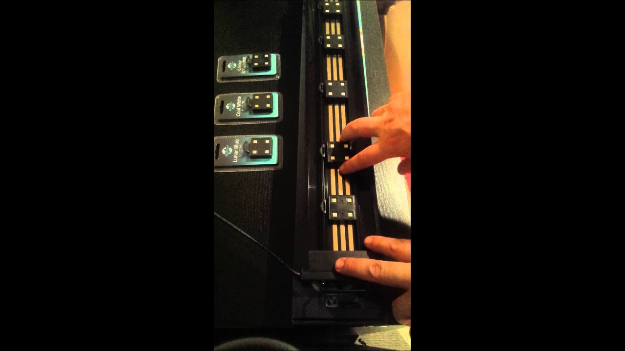 Blue LED Track Light YouTube