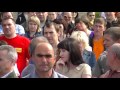 Митинг в г  Курахово в поддержку ДНР 04 05 2014 видео 5