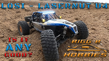 Losi Lasernut U4 Rock Racer - Unbox, Review, Thrash & Bash