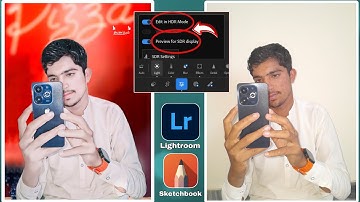 Sketchbook Face Smooth Kaise Kare | Lightroom Presets HD Photo Editing Tutorial 2024