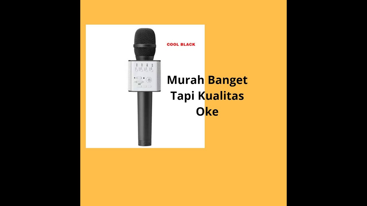 Termurah !! Mic Bluetooth Terbaik Untuk Karaoke !! mic q9 YouTube