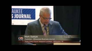Public Policy Forum: How Does Milwaukee's Downtown Measure Up to its Peers?