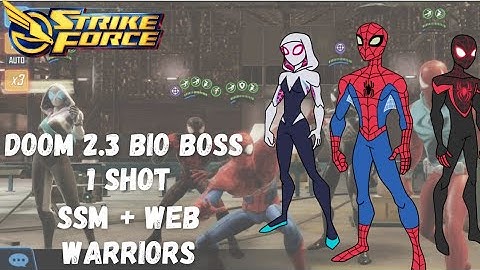 Doom Raid 2.3 - Bio Boss 1 shot - Web Warriors + Ssm