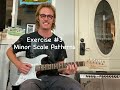 Guitar Lesson - Exercise #3 - Minor Scale Patterns (4 Variations) - Guitar Technique