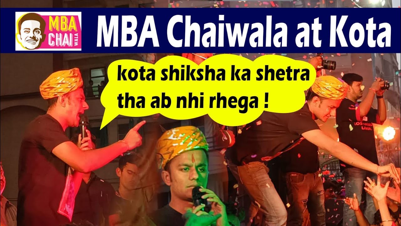@Prafull_billore  in KOTA 🔥| Controversial Statement For Kota Coaching 😱|#mbachaiwala