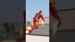 IRON MAN SAVES SPIDER-MAN FROM SUPERMAN #shorts screenshot 3