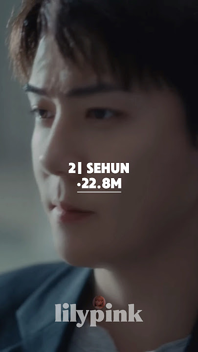 MOST FOLLOWED EXO MEMBER ON INSTAGRAM #exo #shorts #imhome #instagram