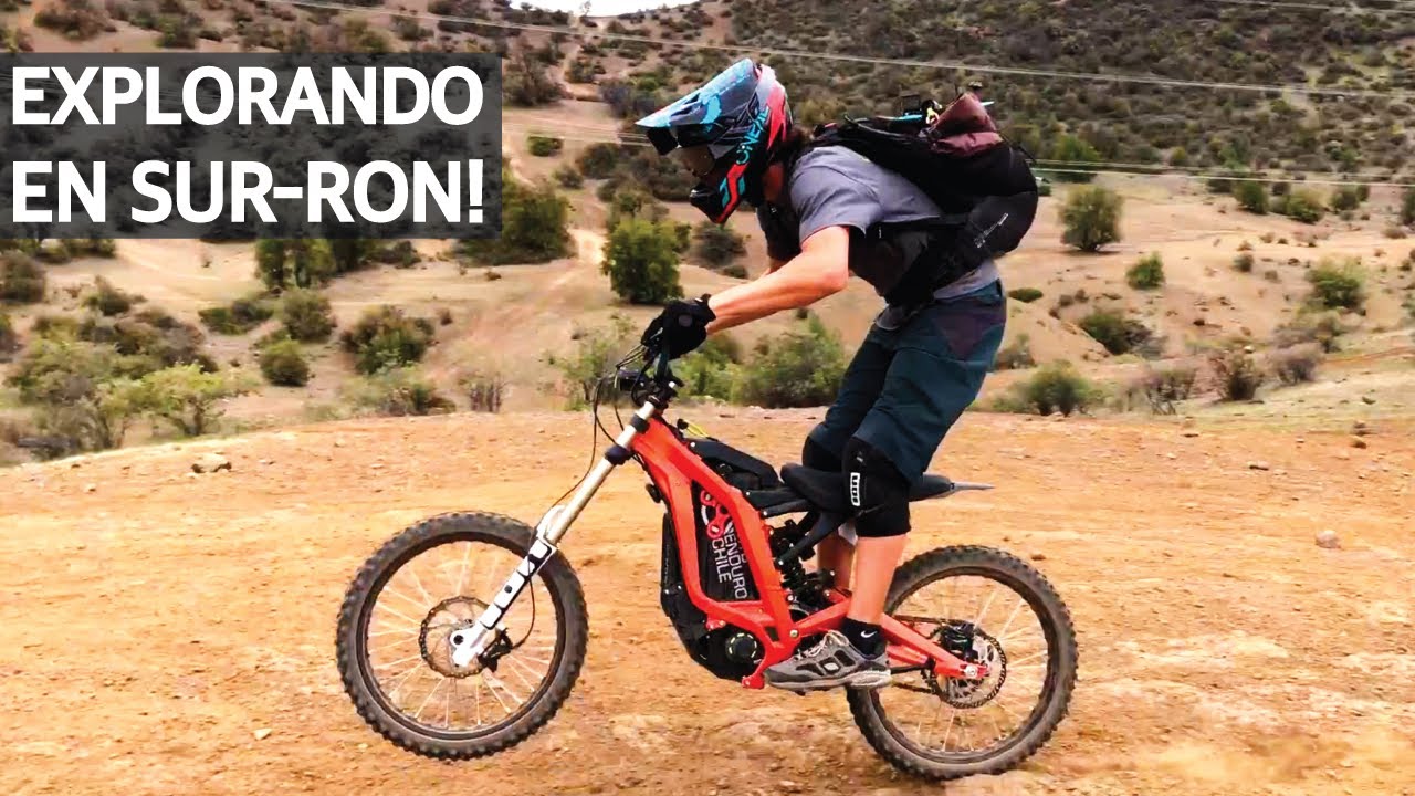 Circuítos de Moto Enduro en Motitos Eléctricas! Sur Ron Electric Bike al Test!