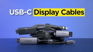 The USB-C Cables You NEED for External Displays