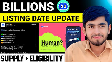 Billions Network Listing Update Full Guide How to Join Billions Network TGE