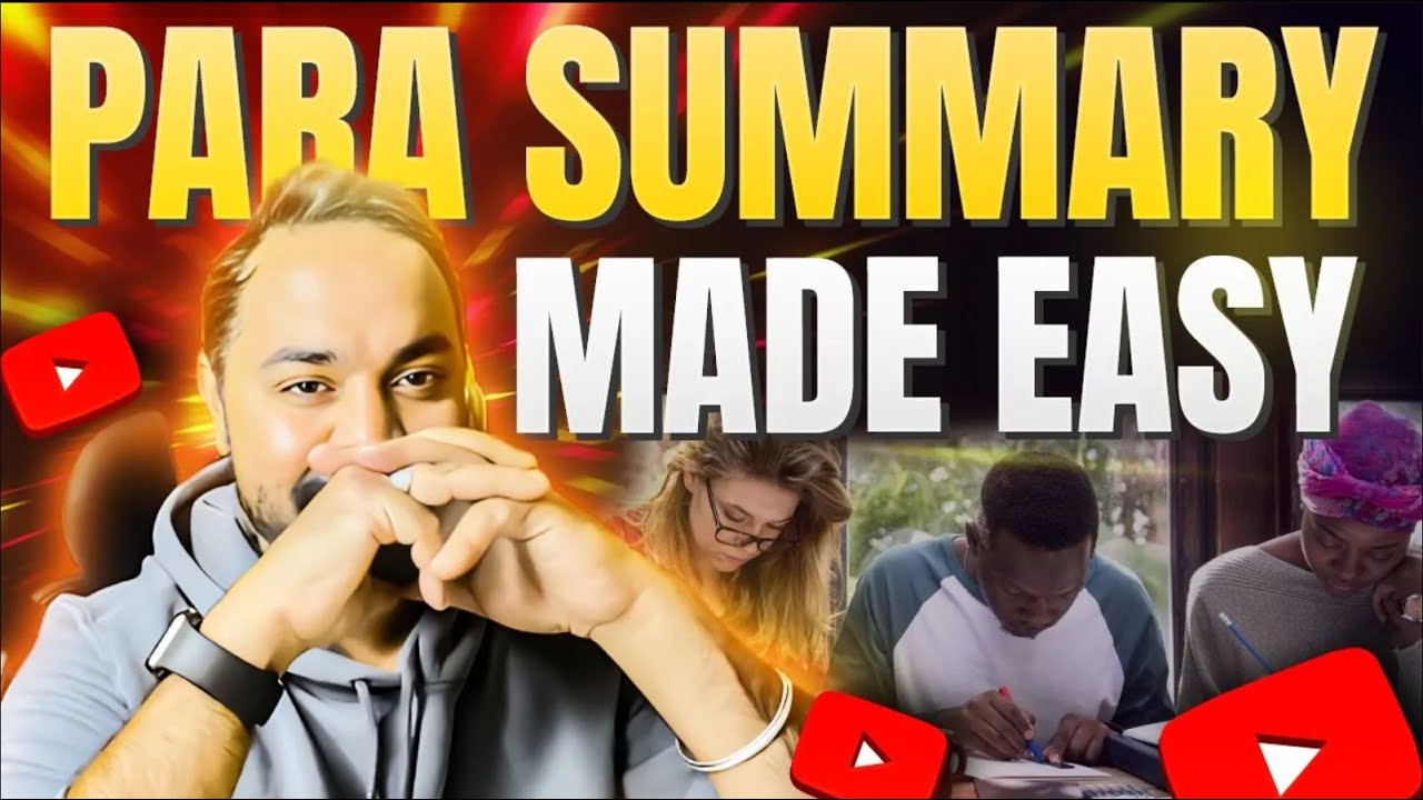 How To Deal With Para Summary Questions? | Verbal Ability Preparation ...