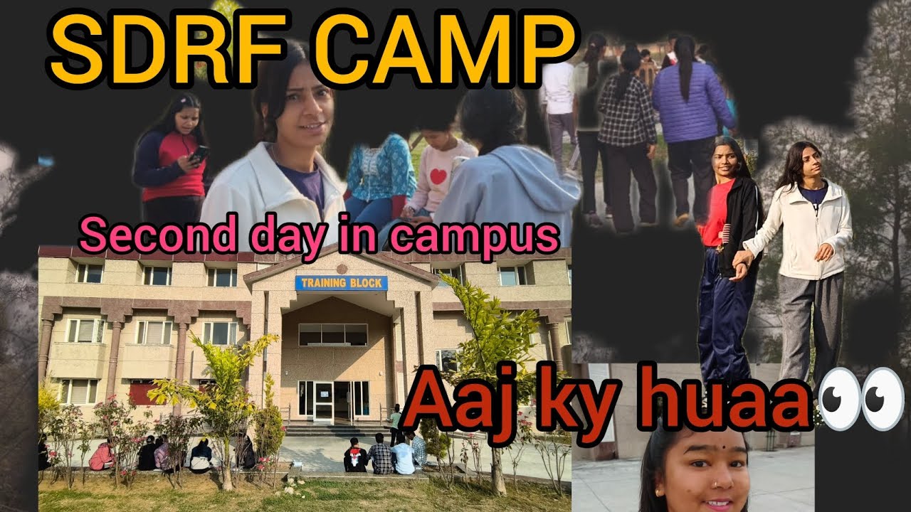 SDRF Campus 2nd day 🥵#dehradun #jollygrant @RawatNeelamVlog 