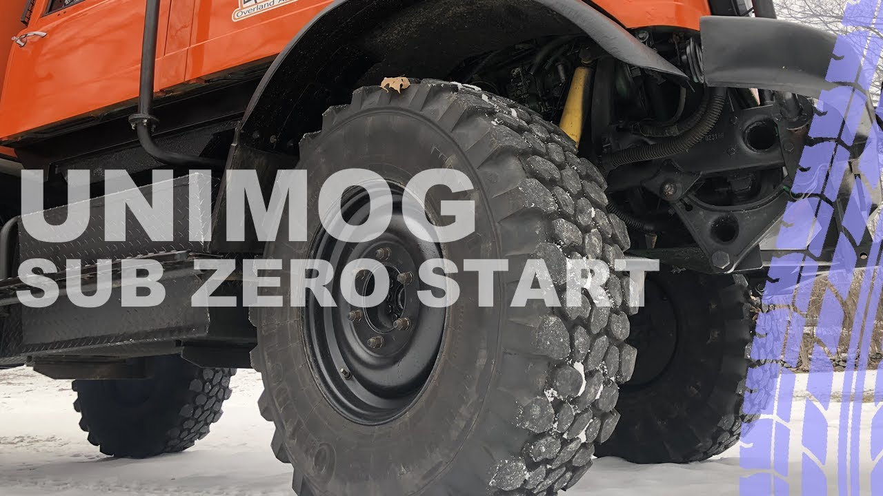 Sub Zero Start  Mercedes Unimog 