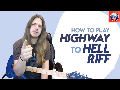 Highway to Hell Guitar Lesson - How to Play Highway to Hell Riff