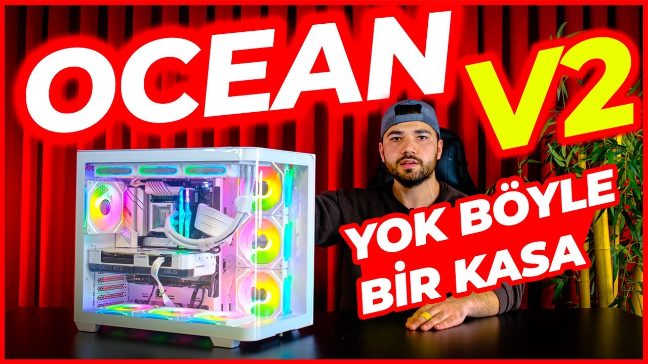 Tek Cam, RGB Şerit, 7 Fan... Daha Ne Olsun? Dragos OCEAN-V2 Oyuncu Kasası 