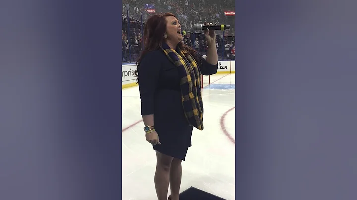 Stacy Chaney US National Anthem October 1, 2015