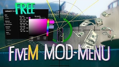 FiveM BEST Mod Menu | Lunacy Cheat + DLL | Aim, Esp, GodMode (Undetected 2023)