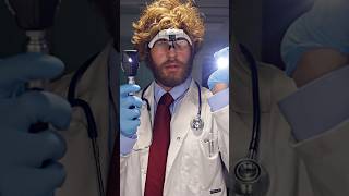 ASMR Fastest EYE EXAM with Dr. Lightspeed #asmr #shorts #relaxingtriggers