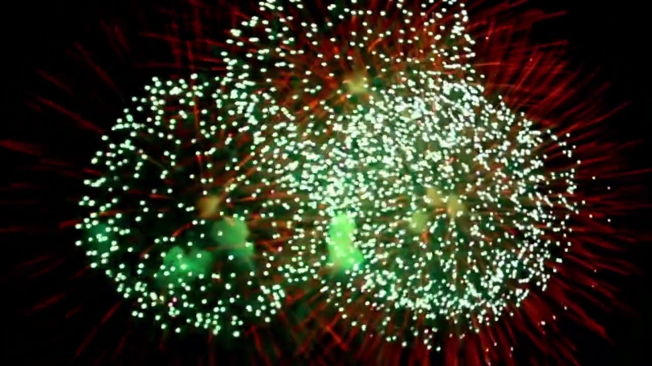 Amazing 4K Fireworks Show With Music! Holiday Mood 10 Hour! Relaxing & Healing Sleep Music!