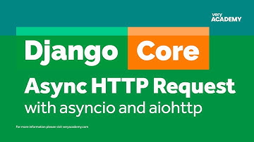 Django async HTTP requests with asyncio and aiohttp