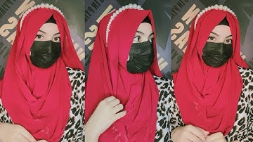 Easy Hijab Tutorial For Beginners♥️|| Quick Hijab Style 2024