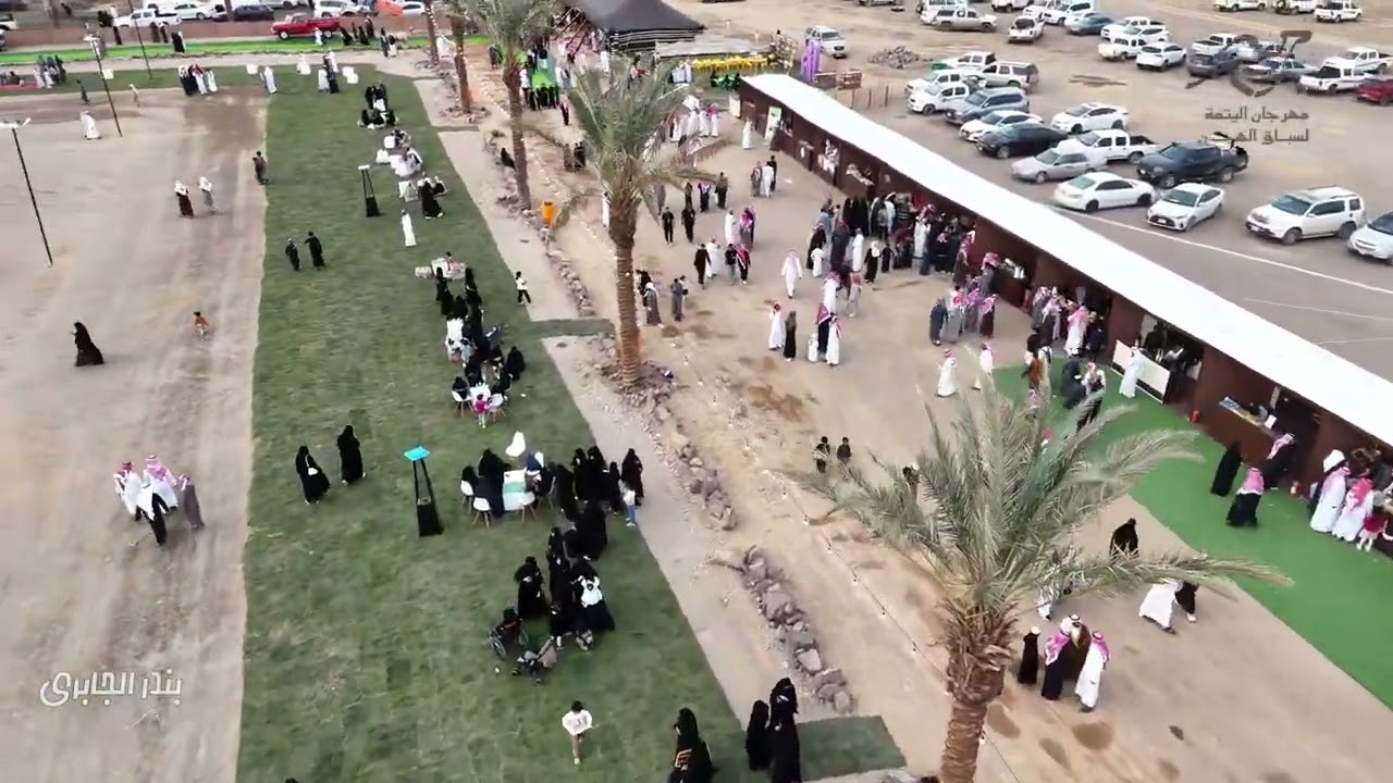 مهرجان اليتمة الأول لسباق الهجن حضور عالمي في أول أيامه الخميس 5 فبراير 2026