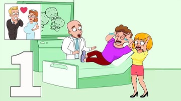 Happy Ending Displace Puzzle - Gameplay Walkthrough Part 1 (iOS, Android)