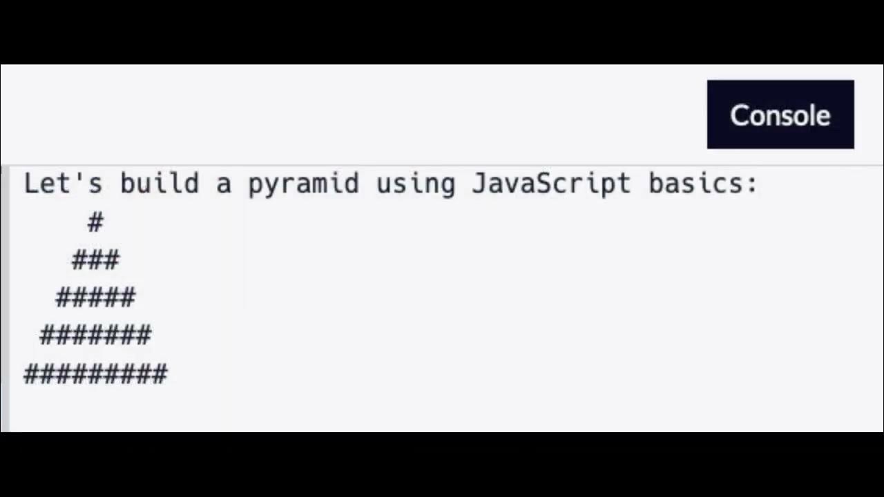 FCC Pyramid Generator Step 1 Walk Thru ⌨️ JavaScript Algorithm and Data ...