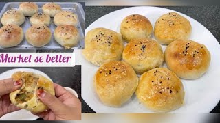 #Day4 Chicken Buns recipe ,Homemade Buns recipe 