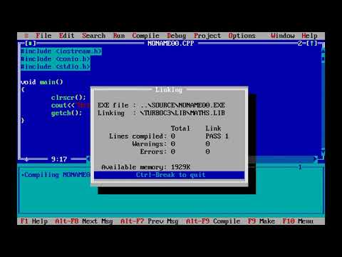 C++ Beginners Tutorial | 1 | 2 | Syntax of Turbo C++ & CodeBlocks and Differences Between Them