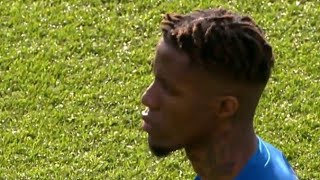 Zaha refuses to take a knee vs WBA