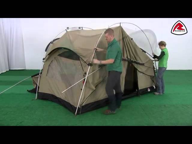 Robens Cabin 400 and Cabin 600 Tent Pure Outdoor Passion - YouTube