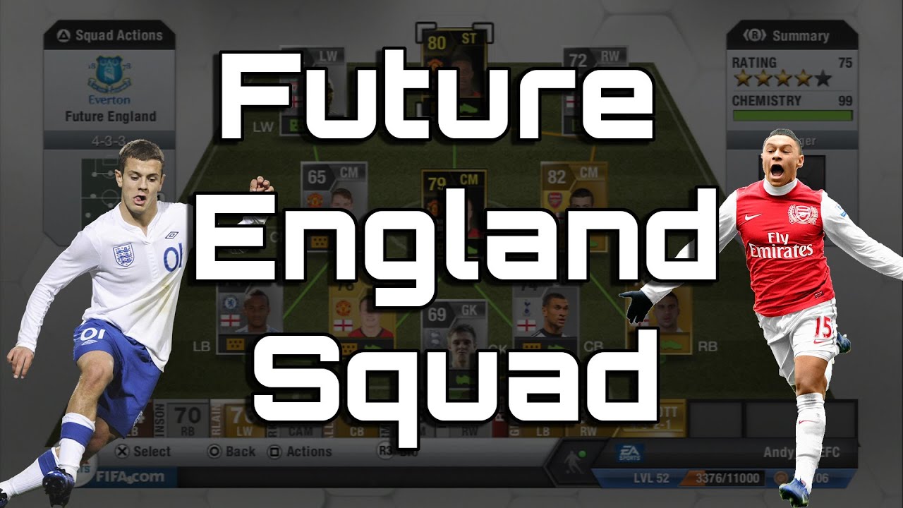 England Squad Maker : FIFA 16 ENGLAND VS WALES EURO SQUAD BUILDER