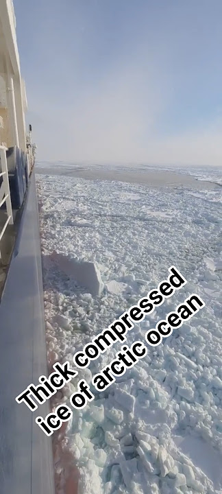 icebreaker ship sailing frozen Arctic ocean #sea #ship #icebreaker #sailormoon #artic #north #marine