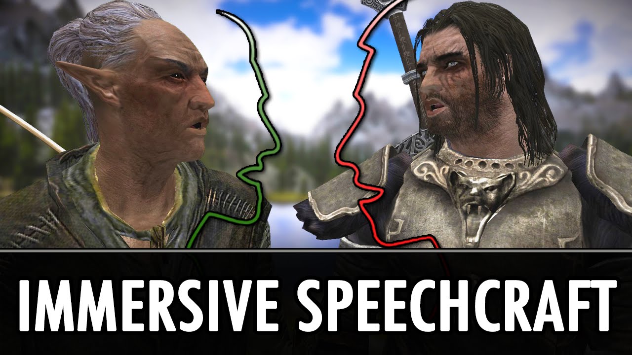 Skyrim Mod: Immersive Speechcraft