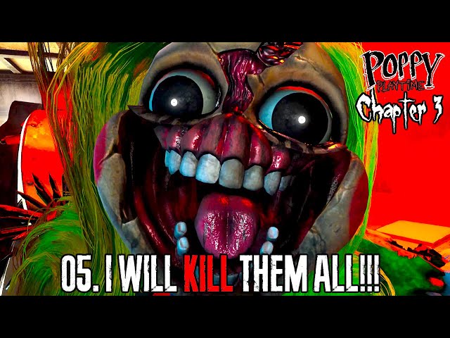 She is TRULY A Monster - Kirky Plays Poppy Playtime Chapter 3 Part 5