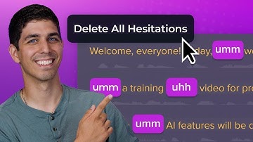 Remove Filler Words From Videos in Seconds