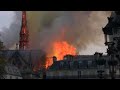 Notredame de paris  la flche de la cat.rale en flammes avant son effondrement 12  afp images