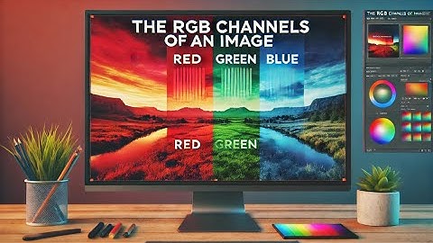 Explaining the Red-Green-Blue (RGB) channels of an image