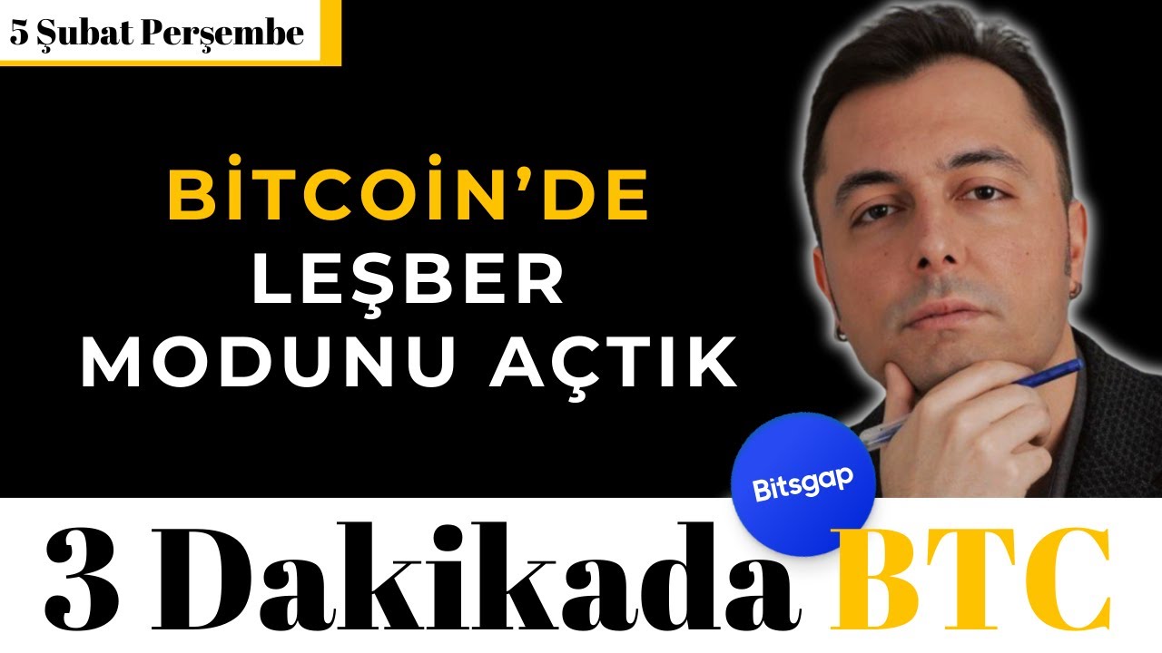 Bitcoin'de Leşber Modunu Açtık | 3 Dakikada BTC 5 Şubat 2026