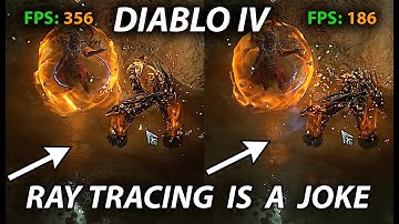 Diablo 4 Raytracing is a Joke - Benchmark Tested