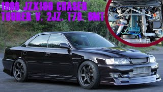 JZX100 Chaser Tourer V, Built 2JZ, Trust T78, Gertag 6 speed, available at Powervehicles Ebisu!