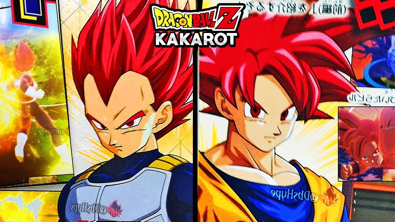 Dragon Ball Z Kakarot DLC - NEW Official God Goku & Vegeta Reveal! God Transformations & Attacks ...